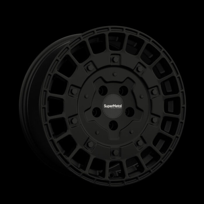 Wheels For Rigs Supermetal RIG 7,5×17, schwarz matt – Seven25 pres. SuperMetal Wheels