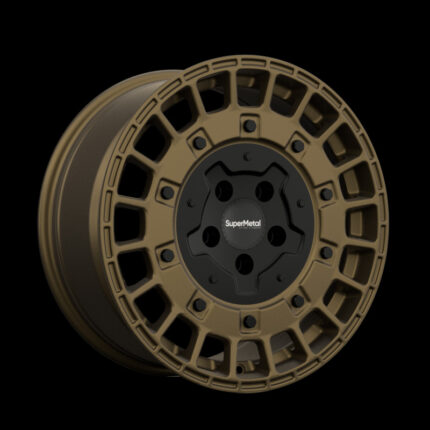 Supermetal RIG 7,5x17, matt bronze