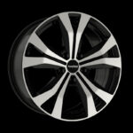 Supermetal Bullet 8x18, black polished